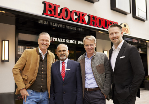 v.l. Thomas Harms, Anton Jeyakumar, Stephan von Bülow, Markus Gutendorff