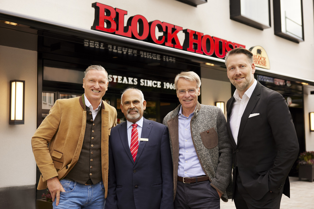 v.l. Thomas Harms, Anton Jeyakumar, Stephan von Bülow, Markus Gutendorff